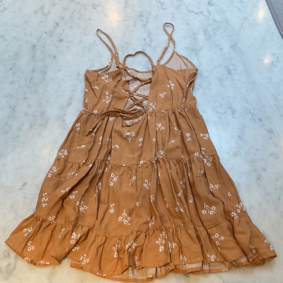 rodarte brown dress Gold Sequin Mini Bias 6 / Gold fitted bodice Formal 21st Birthday Dresses Collection:Mariner Blooms - Ruby QTY:526